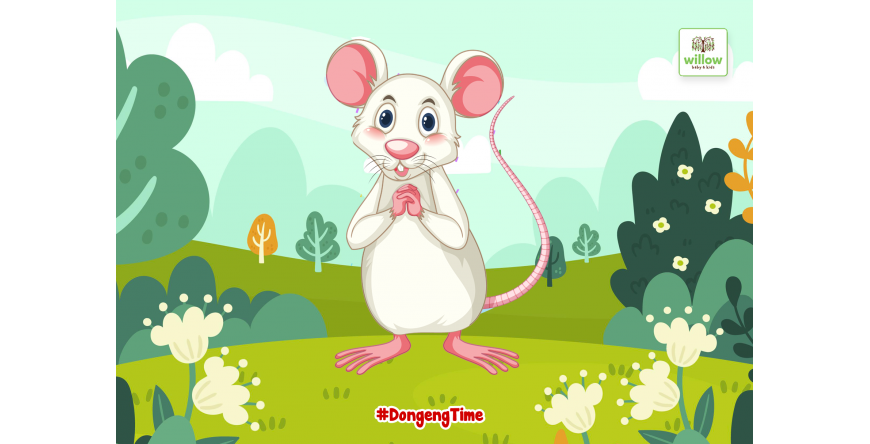 Dongeng Time: Si Tikus yang Menyelamatkan Taman Bunga